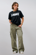 Load image into Gallery viewer, LIONEL: Black Graphic Tee (ON-HAND)