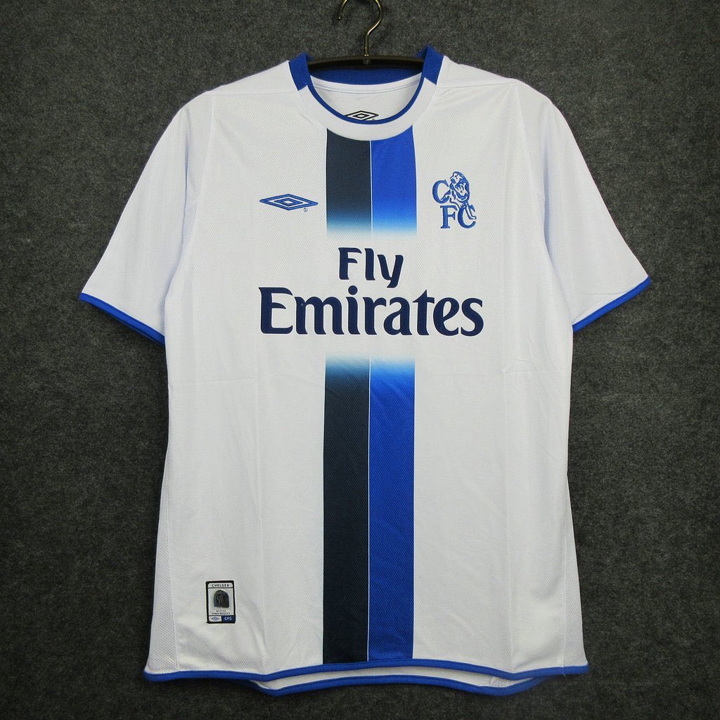 Chelsea 03 best sale 04 away kit