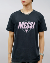Load image into Gallery viewer, Messi the Goat : Black Inter-Miami Graphic Tee (ON-HAND)
