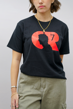 Load image into Gallery viewer, Ronaldo CR7: Black Graphic Tee (ON-HAND)