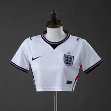 Load image into Gallery viewer, England Home 26/27 Cropped Women's
