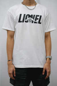 Lionel in White Graphic Tee (ON-HAND)