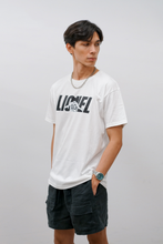 Load image into Gallery viewer, Lionel in White Graphic Tee (ON-HAND)