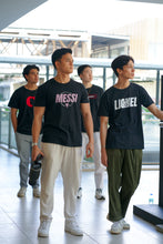 Load image into Gallery viewer, Messi the Goat : Black Inter-Miami Graphic Tee (ON-HAND)