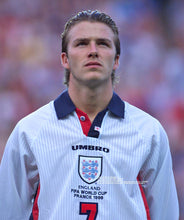 Load image into Gallery viewer, England Home Long Sleeves 98/99 Retro (ON-HAND)