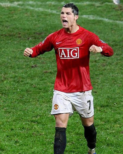 Cristiano Ronaldo Manchester United 07-08 retro long sleeve jersey