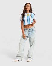 Load image into Gallery viewer, Argentina Home 26/27 Cropped Women's