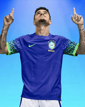 Load image into Gallery viewer, Brazil Away 22/23