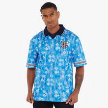 Load image into Gallery viewer, England Home 1990 Blue Retro