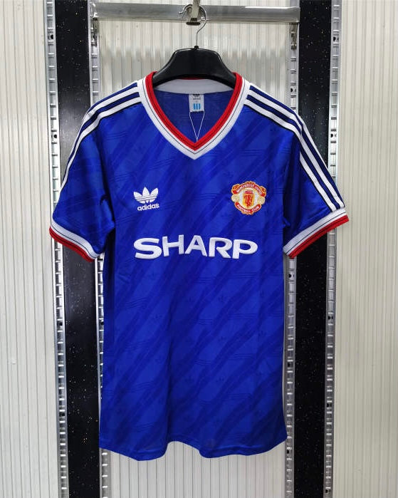 Retro MANCHESTER UNITED 86/88 Third Football Shirt (Y) Soccer