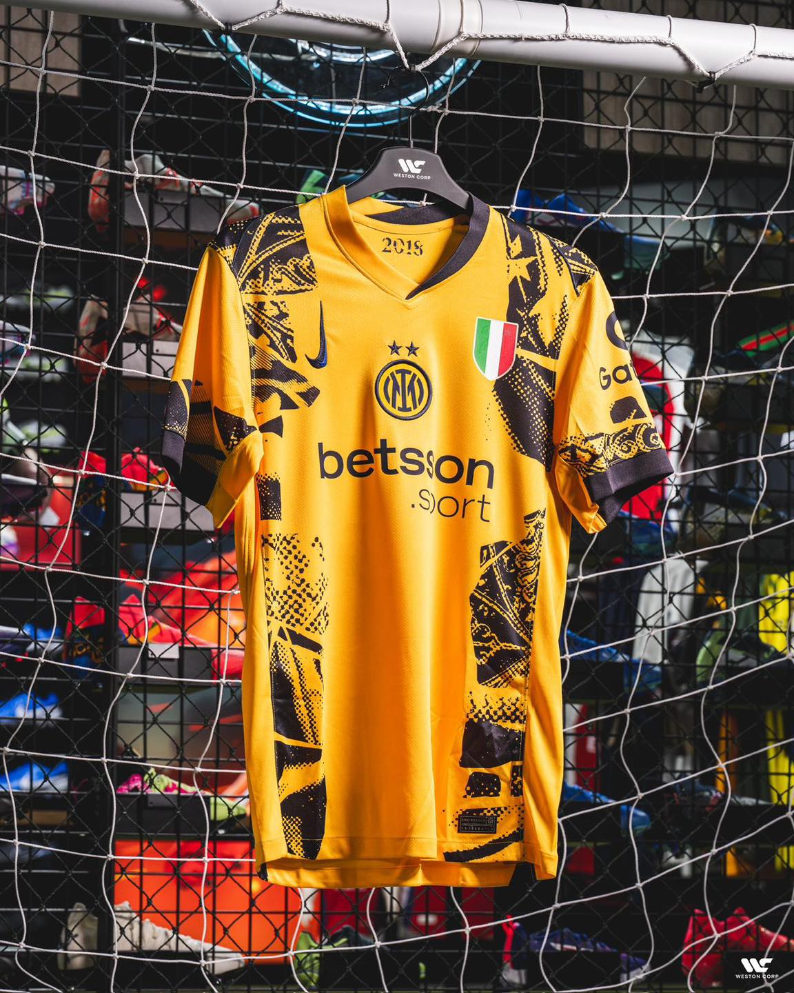 Yellow Inter Milan 3rd Kit INTER MILAN THIRD KIDS' JERSEY 2022