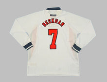 Load image into Gallery viewer, England Home Long Sleeves 98/99 Retro (ON-HAND)
