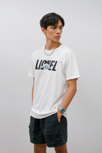 Load image into Gallery viewer, Lionel in White Graphic Tee (ON-HAND)
