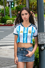 Load image into Gallery viewer, Argentina Home 26/27 Cropped Women's
