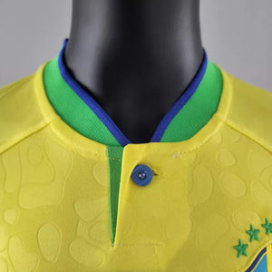 Brazil Home 22/23 (Kid's Size) (ON-HAND)