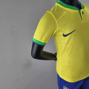 Brazil Home 22/23 (Kid's Size) (ON-HAND)