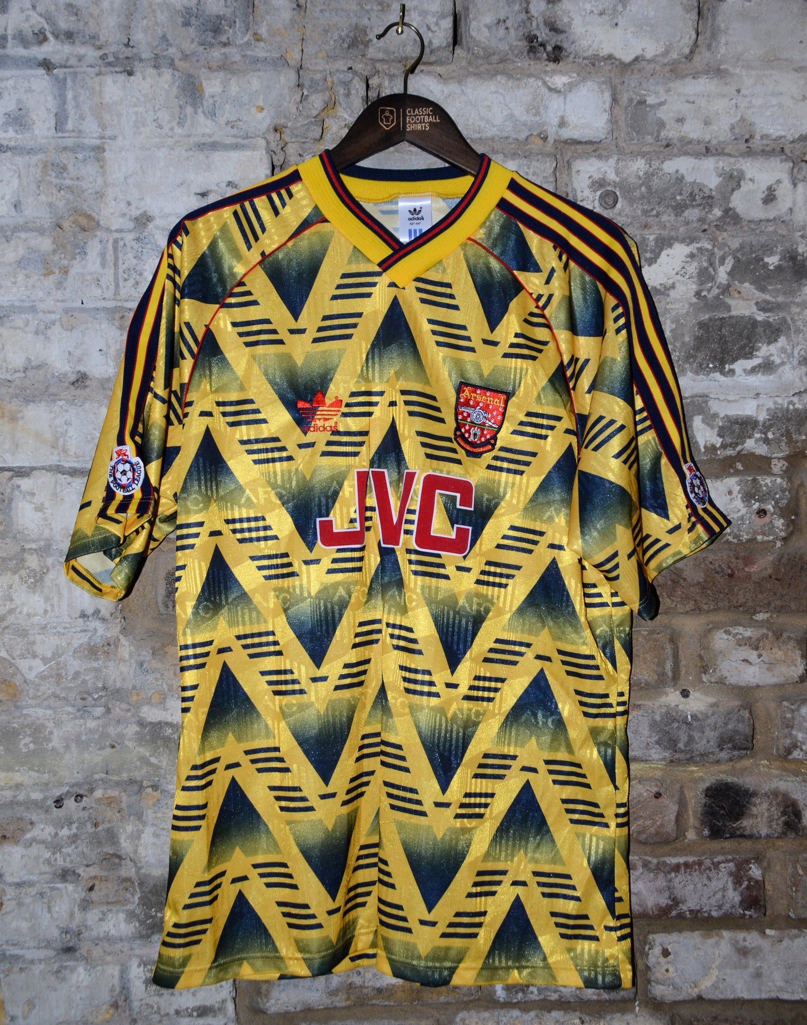 Adidas Arsenal 91-93 Away Retro Jersey - Football Shirt Culture - Latest  Football Kit News and More