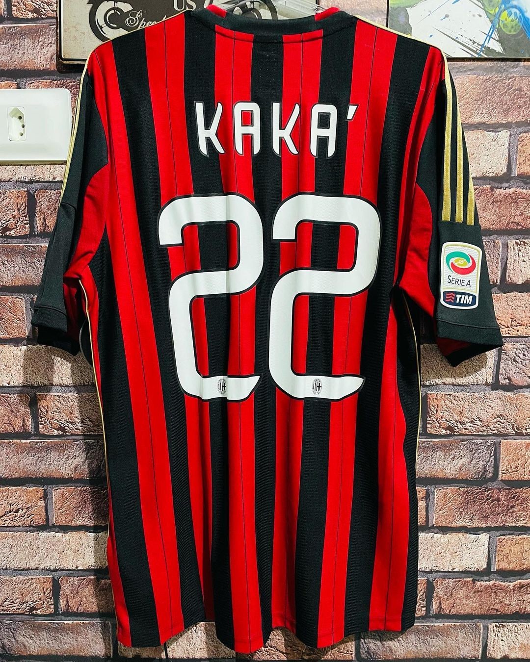 Cheap Retro 2013/14 AC Milan Home Kit - Code HYPE at SoccerDeal.co 