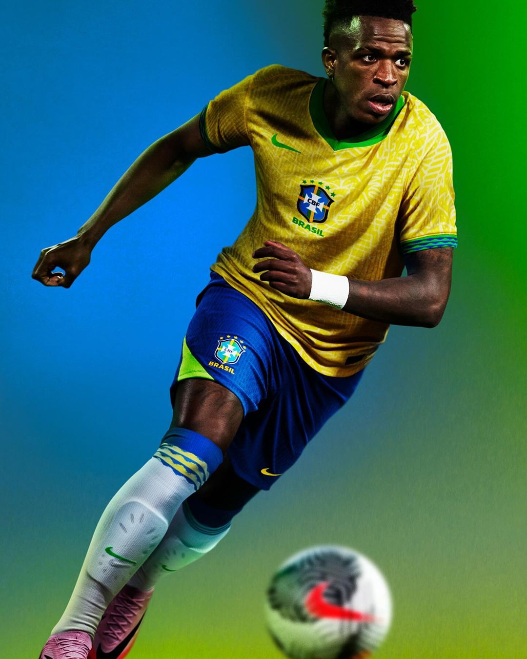 Brazil Home 24/25 (Player's Version) – Downfield