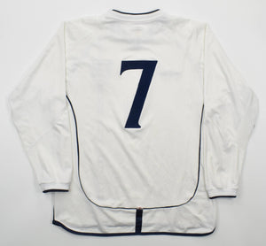 England Home Long Sleeves 01/03 Retro