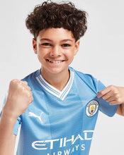 Load image into Gallery viewer, Manchester City Home 23/24 (Kid&#39;s Size)
