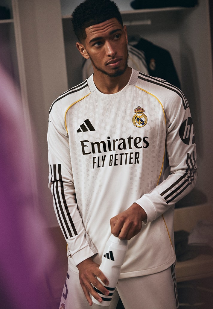 Real Madrid Home Long Sleeves 25/26 – Downfield