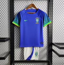 Load image into Gallery viewer, Brazil Away 22/23 (Kid&#39;s Size)
