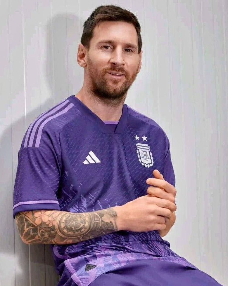 argentina jersey messi purple