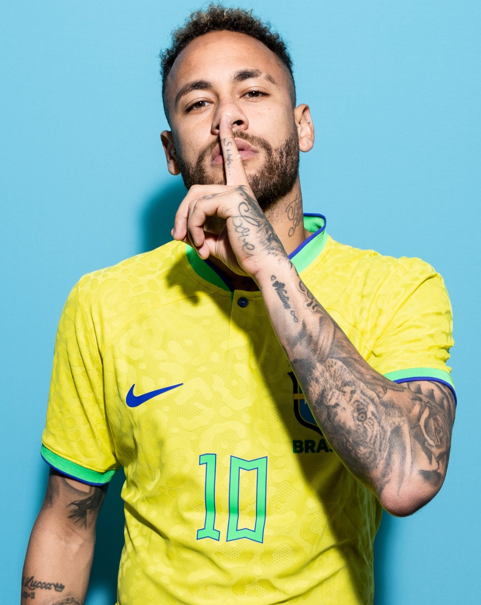 Neymar Jr Brazil 22/23 Home Jersey