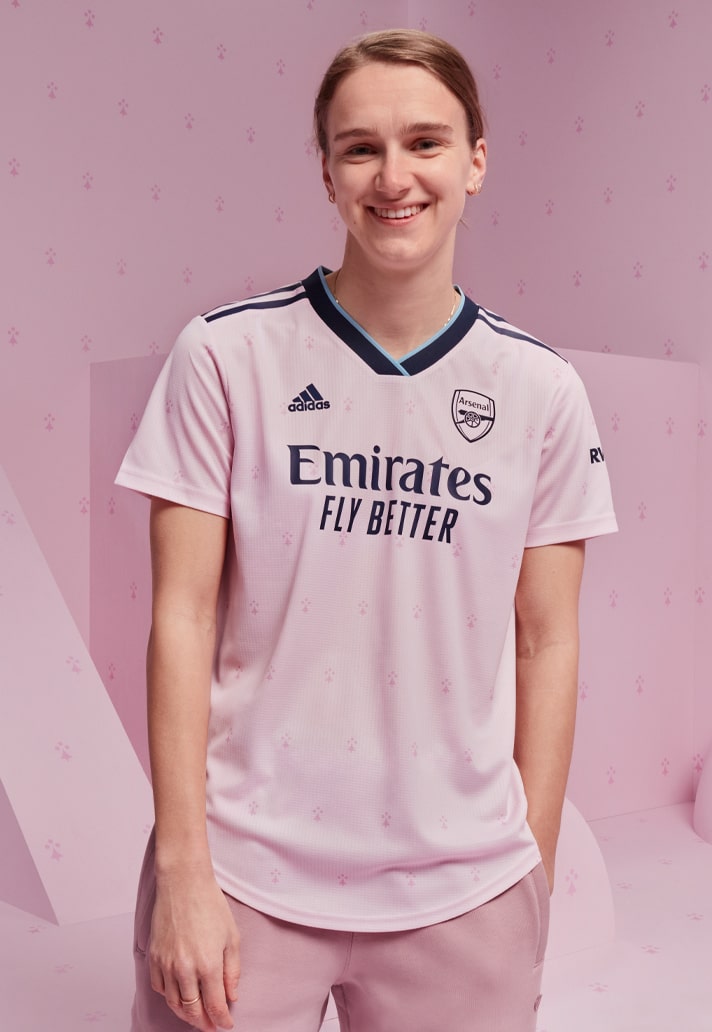 2022/23 Womens adidas Arsenal 3rd Jersey - SoccerPro