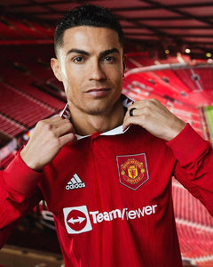 Ronaldo Manchester United Jersey 22-23 Home Mens Adidas Football Shirt Size  3XL